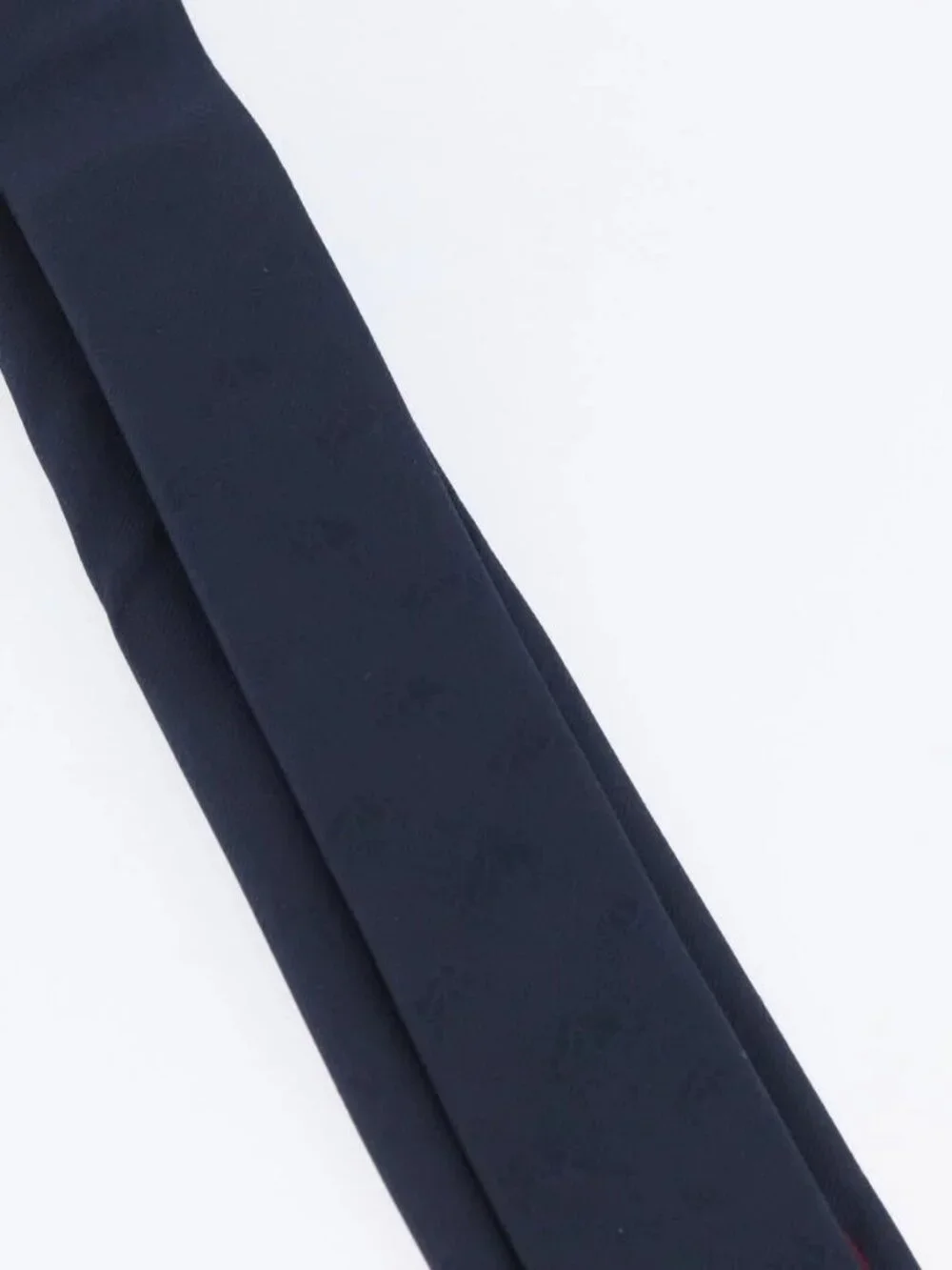 GUCCI Necktie Silk Navy Auth 174148A